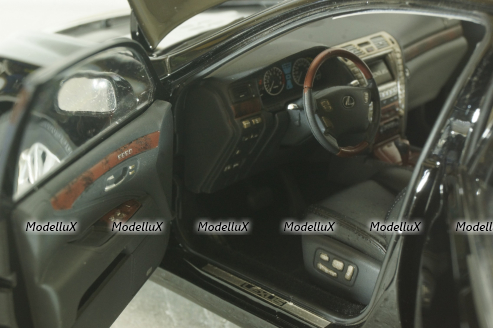 Lexus LS460 2010 black, 188110, Norev 1:18