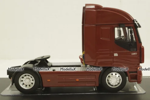 Iveco Stralis metallic-red 2012, TR086, IXO 1:43