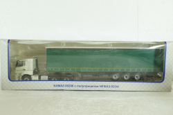 КАМАЗ-65206 с полуприцепом НЕФАЗ-93341, арт. 102972, Аист 1:43