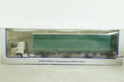 КАМАЗ-65206 с полуприцепом НЕФАЗ-93341, арт. 102972, Аист 1:43