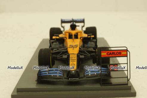 McLaren MCL35 No.55 McLaren F1 Team 2nd Italian GP 2020 Carlos Sainz Jr. S6481, Spark 1:43