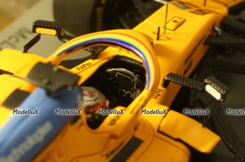 McLaren MCL35 No.55 McLaren F1 Team 2nd Italian GP 2020 Carlos Sainz Jr. S6481, Spark 1:43
