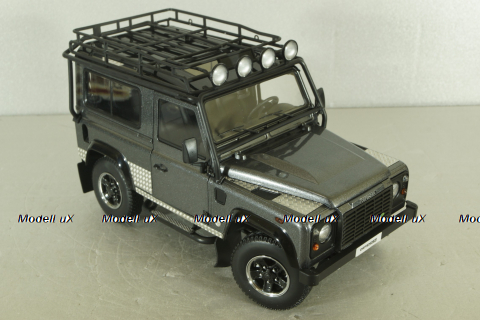 Land Rover Defender 90 Tomb Raider, gray, 08901TR,  Kyosho 1:18