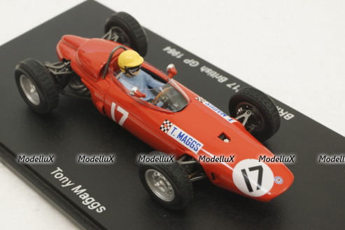 BRM F1 P57 N17 British GP 1964 T.MAGGS, S1666, Spark 1:43