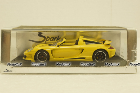 Porsche GEMBALLA MIRAGE GT 2007 yellow, S0720, Spark 1:43