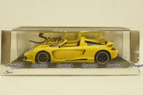 Porsche GEMBALLA MIRAGE GT 2007 yellow, S0720, Spark 1:43