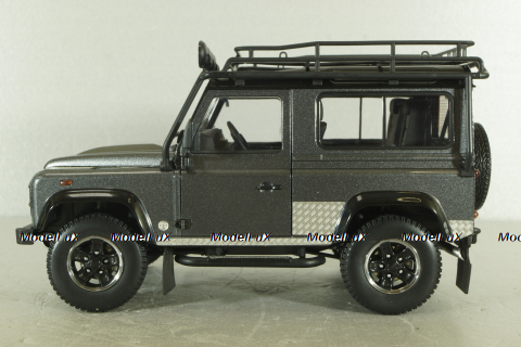 Land Rover Defender 90 Tomb Raider, gray, 08901TR,  Kyosho 1:18