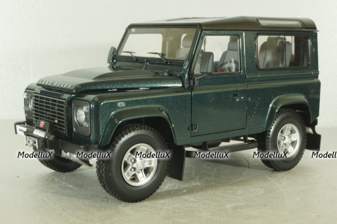 Land Rover Defender 90 Adventure 2007, green, 08901G,  Kyosho 1:18