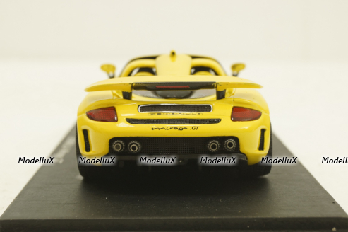 Porsche GEMBALLA MIRAGE GT 2007 yellow, S0720, Spark 1:43