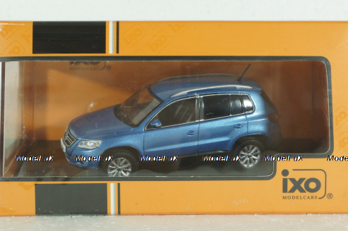 Volkswagen Tiguan 2007, blue, VW Tiguan, CLC574, IXO 1:43