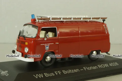 Volkswagen T2 Feuerwehr Boitzen, 3604608, IXO 1:43