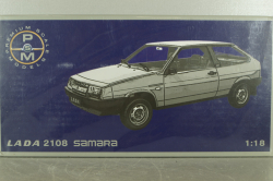 Ваз-2108 Милиция Lada Samara 1987, DC18003TP1YB, Premium Scale Models 1:18