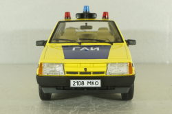 Ваз-2108 Милиция Lada Samara 1987, DC18003TP1YB, Premium Scale Models 1:18