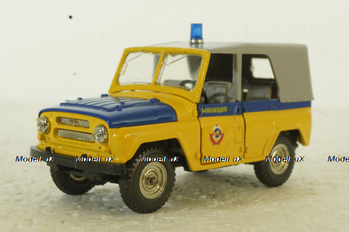 Уаз-469 А34, милиция, Тантал/Радон 1:43