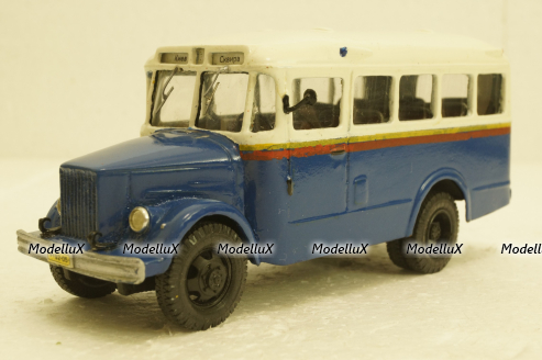 Кавз-651, Автобус, первая Ручная работа, 1:43