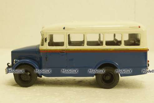Кавз-651, Автобус, первая Ручная работа, 1:43