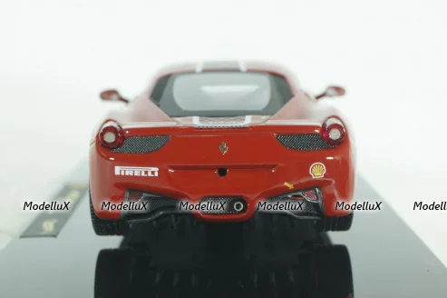 Ferrari 458 Challenge, red, X5504, Hot Wheels Elite 1:43