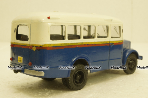Кавз-651, Автобус, первая Ручная работа, 1:43