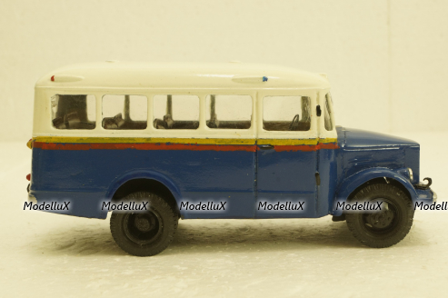 Кавз-651, Автобус, первая Ручная работа, 1:43