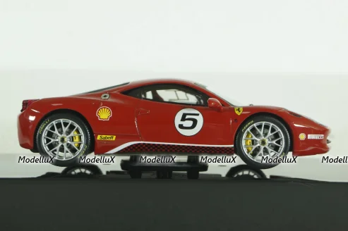 Ferrari 458 Challenge, red, X5504, Hot Wheels Elite 1:43