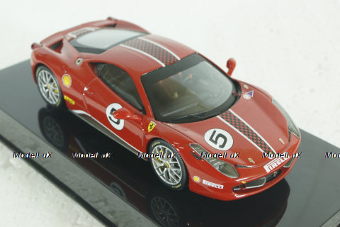 Ferrari 458 Challenge, red, X5504, Hot Wheels Elite 1:43