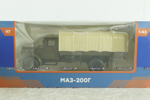 МАЗ-200Г, Легендарные Грузовики СССР №97, 1:43