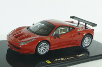 Ferrari 458 Italia GT2, red, X2861, Hot Wheels Elite 1:43
