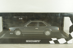BMW 635 CSI (E24) 1982 grey metallic, 155028106, Minichamps  1:18