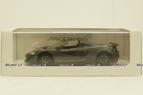 McLaren 600LT Spider Construction 2019 chicane Grey, 13QA715CP, TSM Model 1:43
