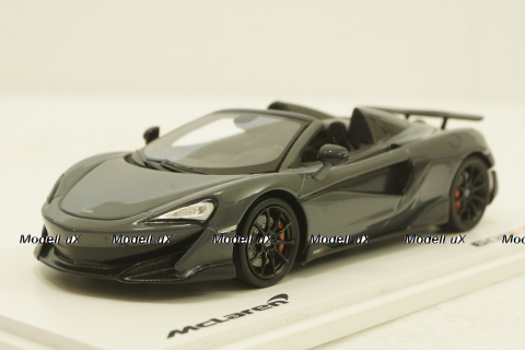 McLaren 600LT Spider Construction 2019 chicane Grey, 13QA715CP, TSM Model 1:43