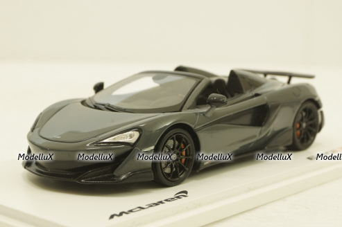 McLaren 600LT Spider Construction 2019 chicane Grey, 13QA715CP, TSM Model 1:43