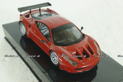Ferrari 458 Italia GT2, red, X2861, Hot Wheels Elite 1:43