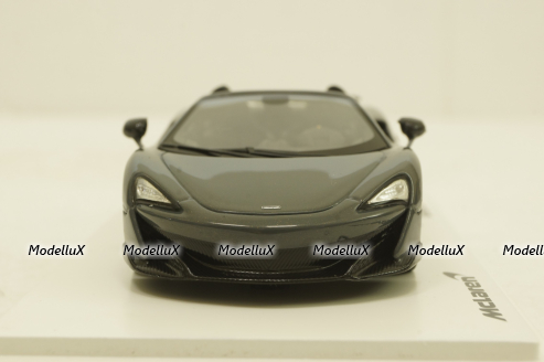 McLaren 600LT Spider Construction 2019 chicane Grey, 13QA715CP, TSM Model 1:43
