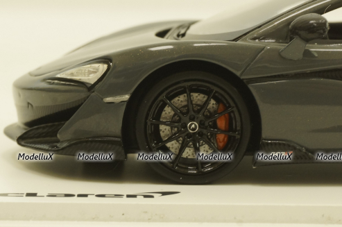 McLaren 600LT Spider Construction 2019 chicane Grey, 13QA715CP, TSM Model 1:43