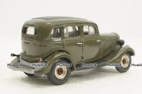 Газ-11-73, черный, 1:43
