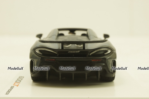 McLaren 600LT Spider Construction 2019 chicane Grey, 13QA715CP, TSM Model 1:43