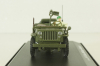 Jeep 1/4 ton military vehicle sabbia, Cararama 1:72
