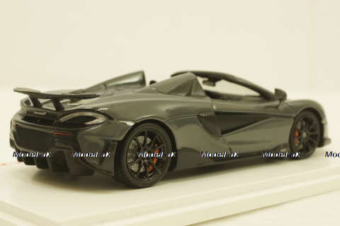 McLaren 600LT Spider Construction 2019 chicane Grey, 13QA715CP, TSM Model 1:43