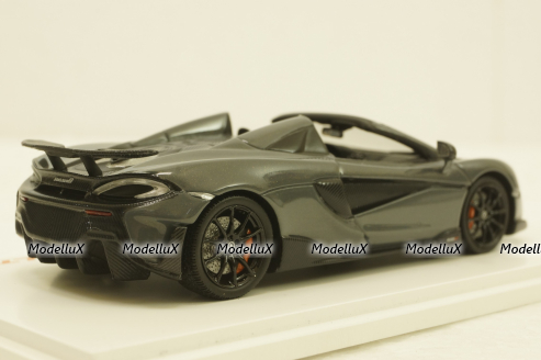 McLaren 600LT Spider Construction 2019 chicane Grey, 13QA715CP, TSM Model 1:43