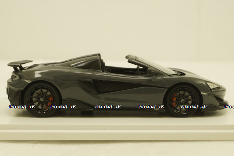 McLaren 600LT Spider Construction 2019 chicane Grey, 13QA715CP, TSM Model 1:43