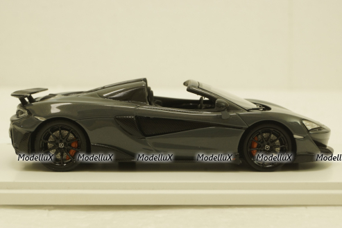 McLaren 600LT Spider Construction 2019 chicane Grey, 13QA715CP, TSM Model 1:43