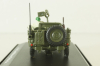 Jeep 1/4 ton military vehicle sabbia, Cararama 1:72