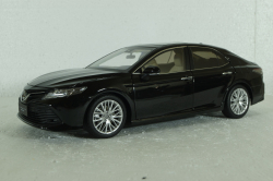 Toyota Camry (XV80) 8-generation, 2018 black, Paudi 1:18