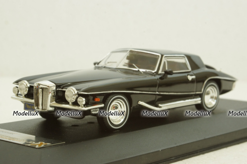 Stutz Blackhawk Coupe 1971, Black, PremiumX 1:43