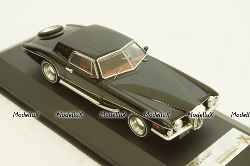 Stutz Blackhawk Coupe 1971, Black, PremiumX 1:43