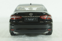 Toyota Camry (XV80) 8-generation, 2018 black, Paudi 1:18