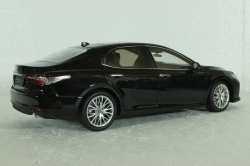 Toyota Camry (XV80) 8-generation, 2018 black, Paudi 1:18