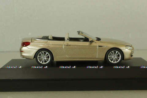 BMW 650i Cabrio (F12) 2010, gold, 80432167080, Jadi 1:43
