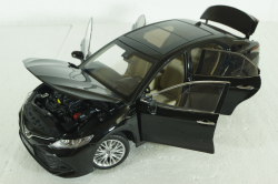 Toyota Camry (XV80) 8-generation, 2018 black, Paudi 1:18