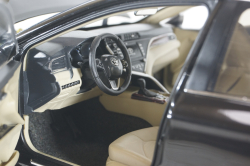 Toyota Camry (XV80) 8-generation, 2018 black, Paudi 1:18